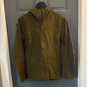 lululemon athletica Olive Green Raincoat